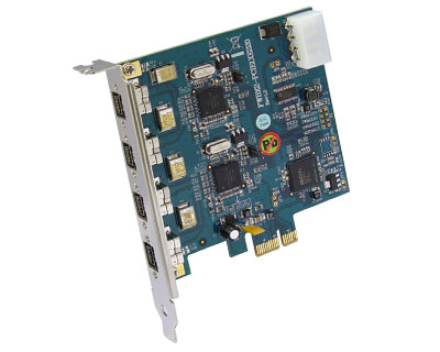 Carte PCIe - 1x IEEE 1394A / 2x IEEE 1394B